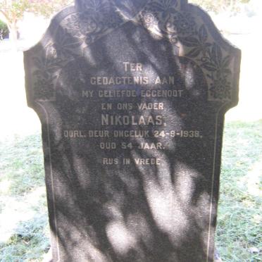 LOGGENBERG Nikolaas -1938