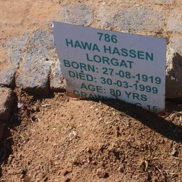 LORGAT Hawa Hassen 1919-1999