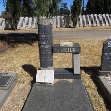 LUDICK Frans Stephanus 1948-1981