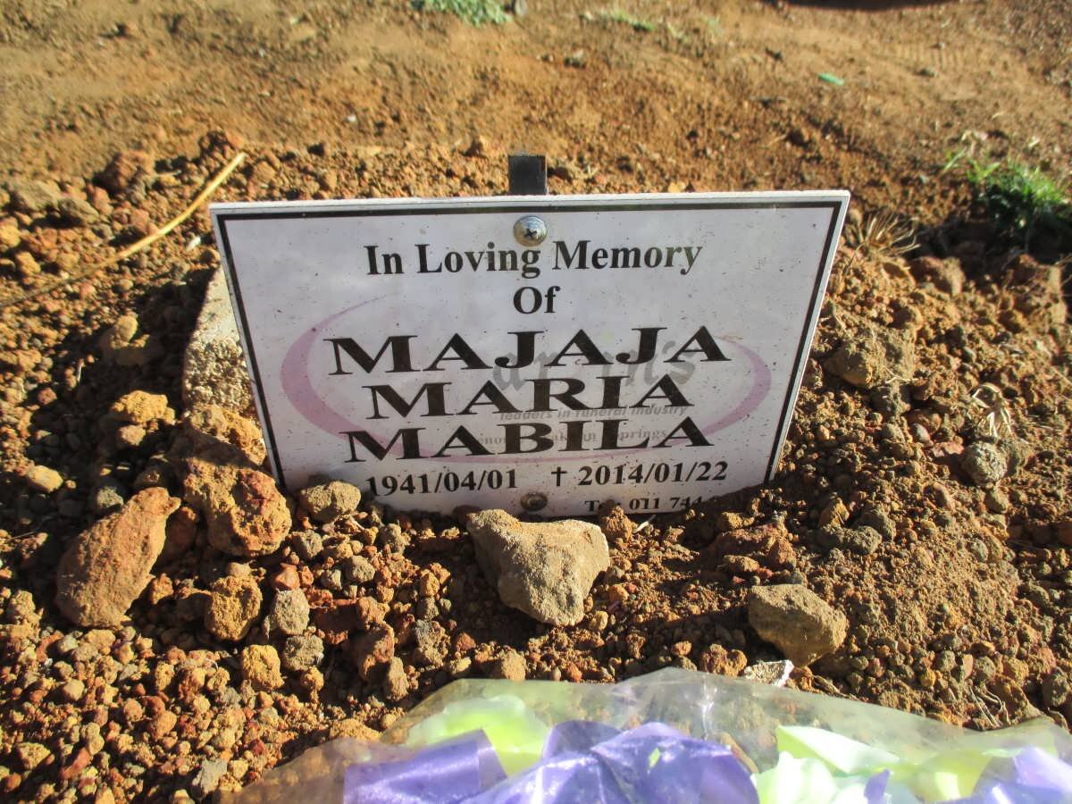 MABILA Majaja Maria 1941-2014