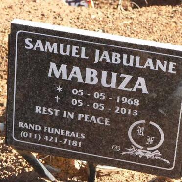 MABUZA Samuel Jabulane 1968-2013