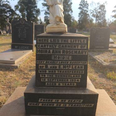 MACLEAN Moira Ann Rosemary -1934