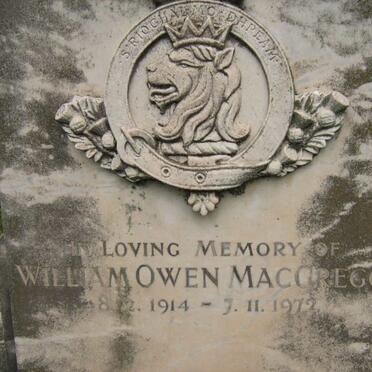 MACGREGOR William Owen 1914-1972