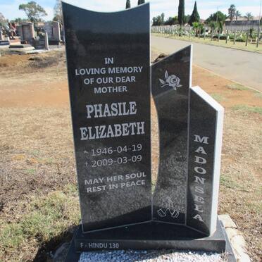 MADONSELA Phasile Elizabeth 1946-2009