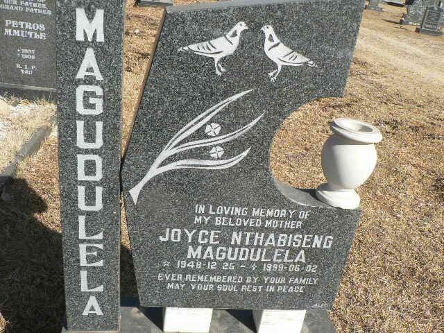 MAGUDULELA Joyce Nthabiseng 1948-1999