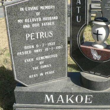 MAKOE Petrus 1939-1997