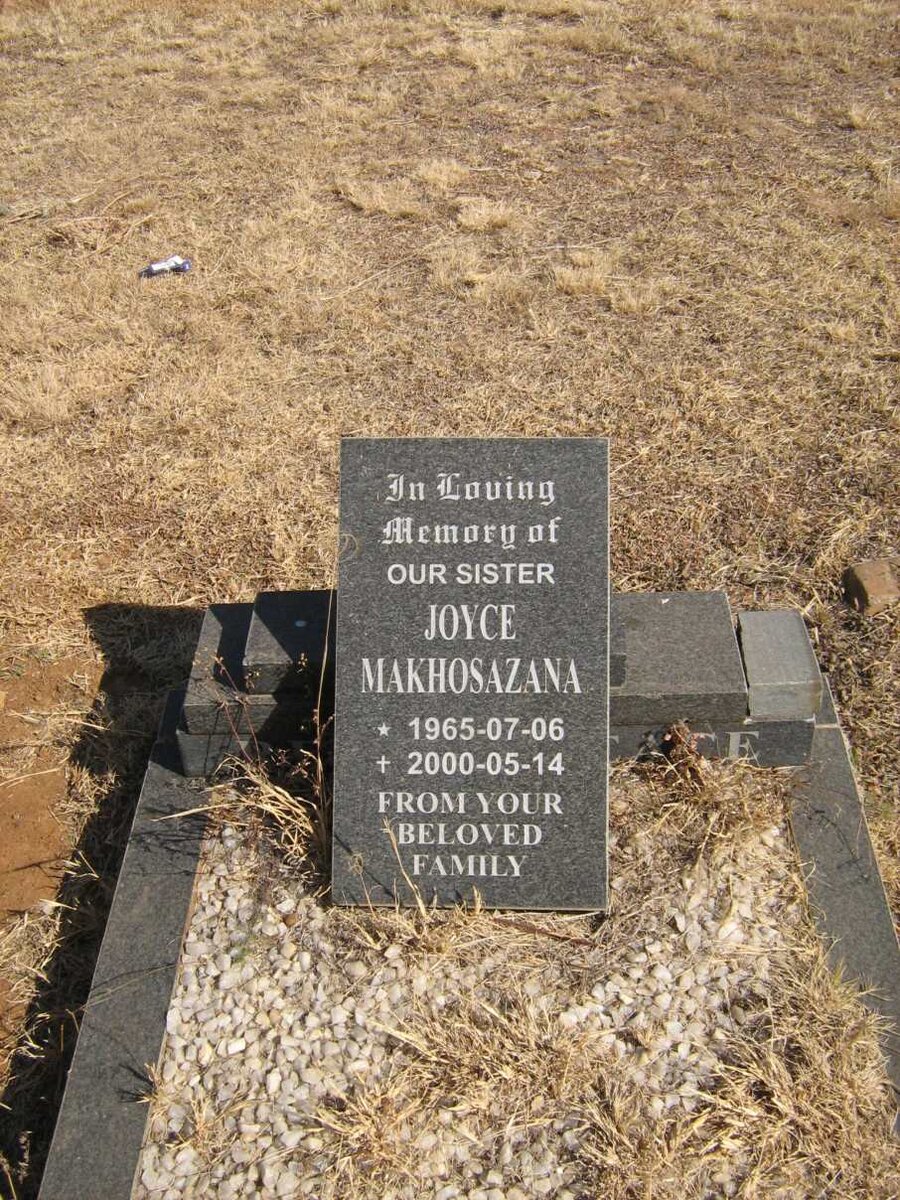 MAKHOSAZANA Joyce 1965-2000