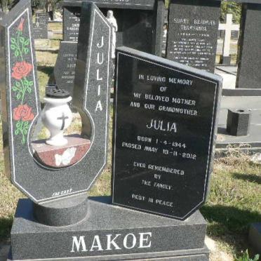 MAKOE Julia 1944-2012