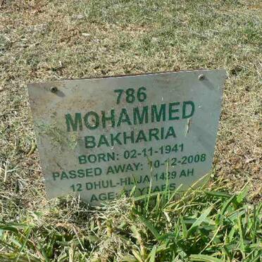 MAKHARIA Mohammed 1941-2008