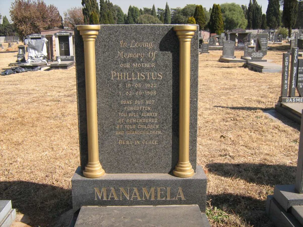 MANAMELA Phillistus 1922-1998
