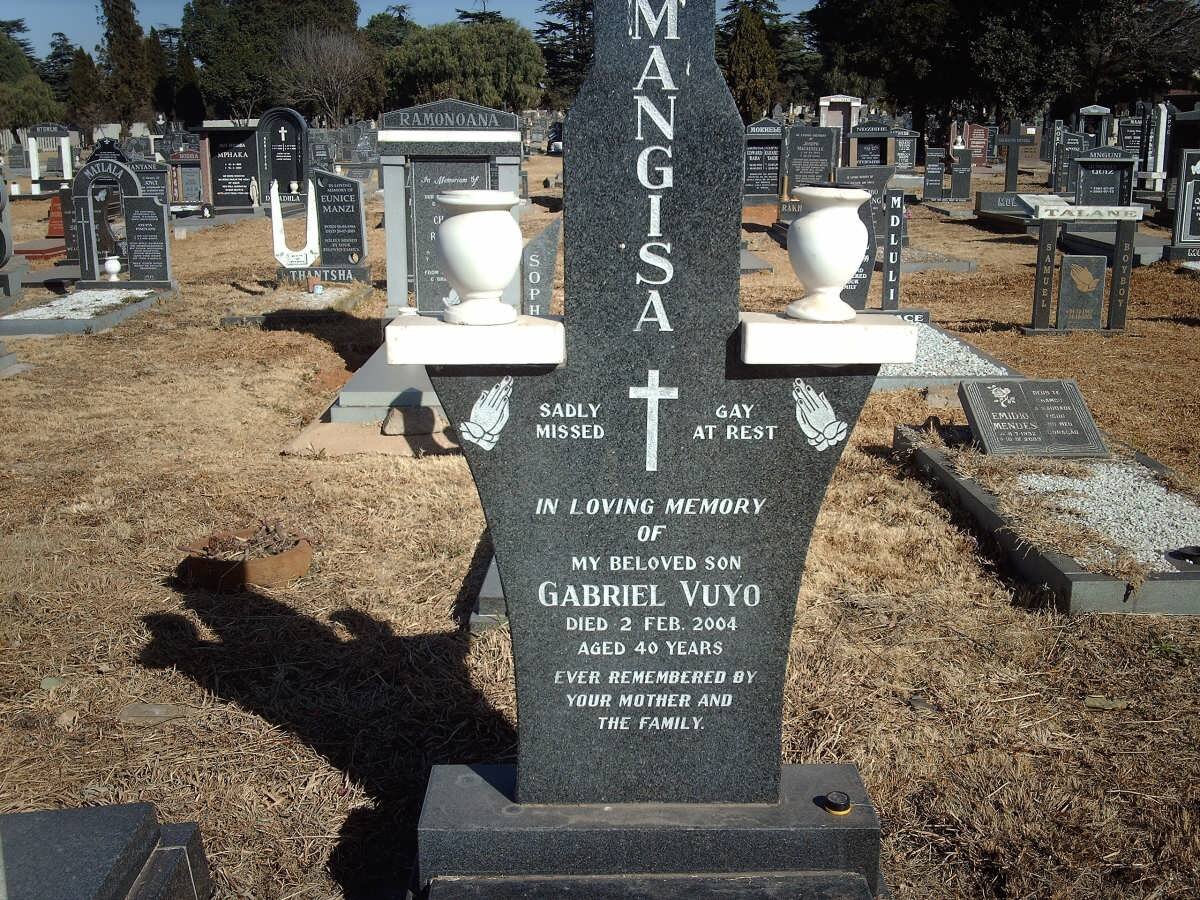 MANGISA Gabriel Vuyo -2004