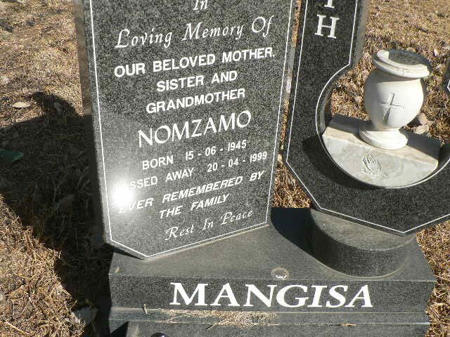 MANGISA Nomzamo 1945-1999