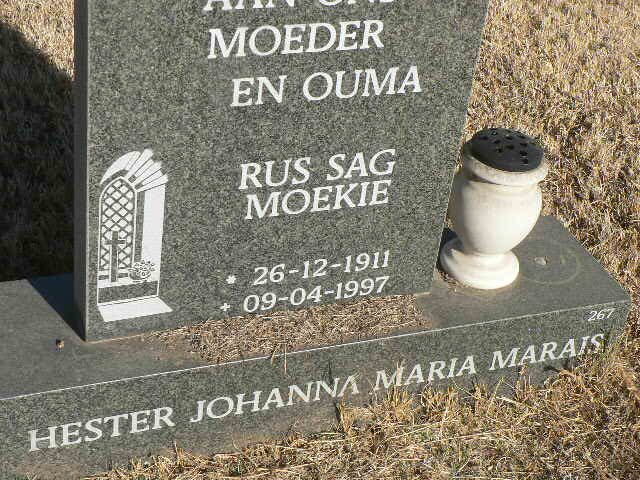 MARAIS Hester Johanna Maria 1911-1997