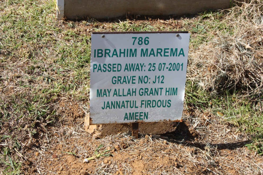 MAREMA Ibrahim -2001