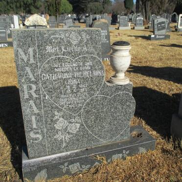 MARAIS Catharina Wilhelmina 1949-1997