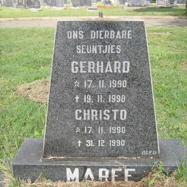 MAREE Gerhard 1990-1990 :: MAREE Christo 1990-1990