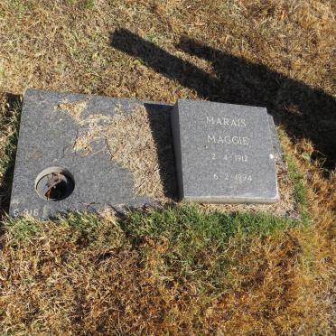 MARAIS Maggie 1912-1994