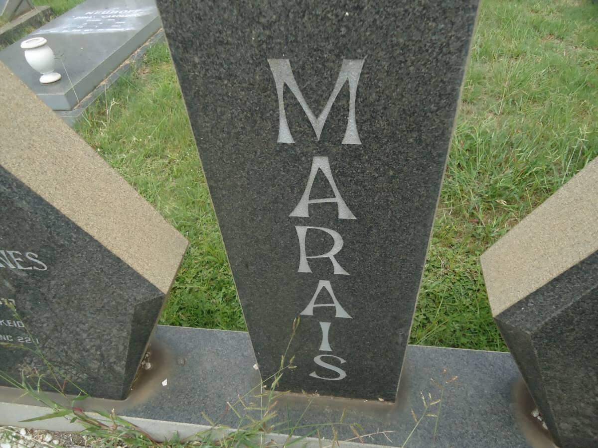 MARAIS Sarel Johannes 1892-1977 &amp; E.M.C. 1894-1972