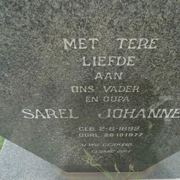 MARAIS Sarel Johannes 1892-1977 &amp; E.M.C. 1894-1972