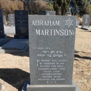 MARTINSON Abraham -1975