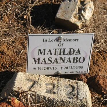 MASANABO Matilda 1942-2013