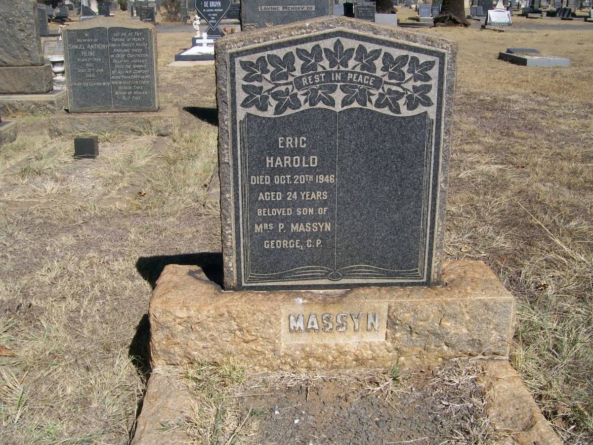 MASSYN Eric Harold -1946