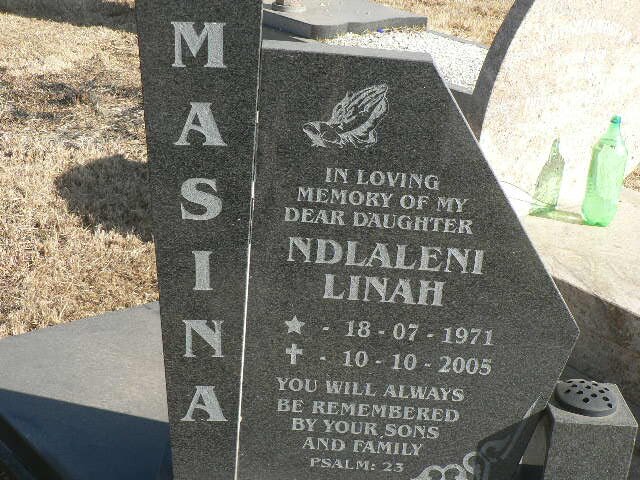 MASINA Ndlaleni Linah 1971-2005