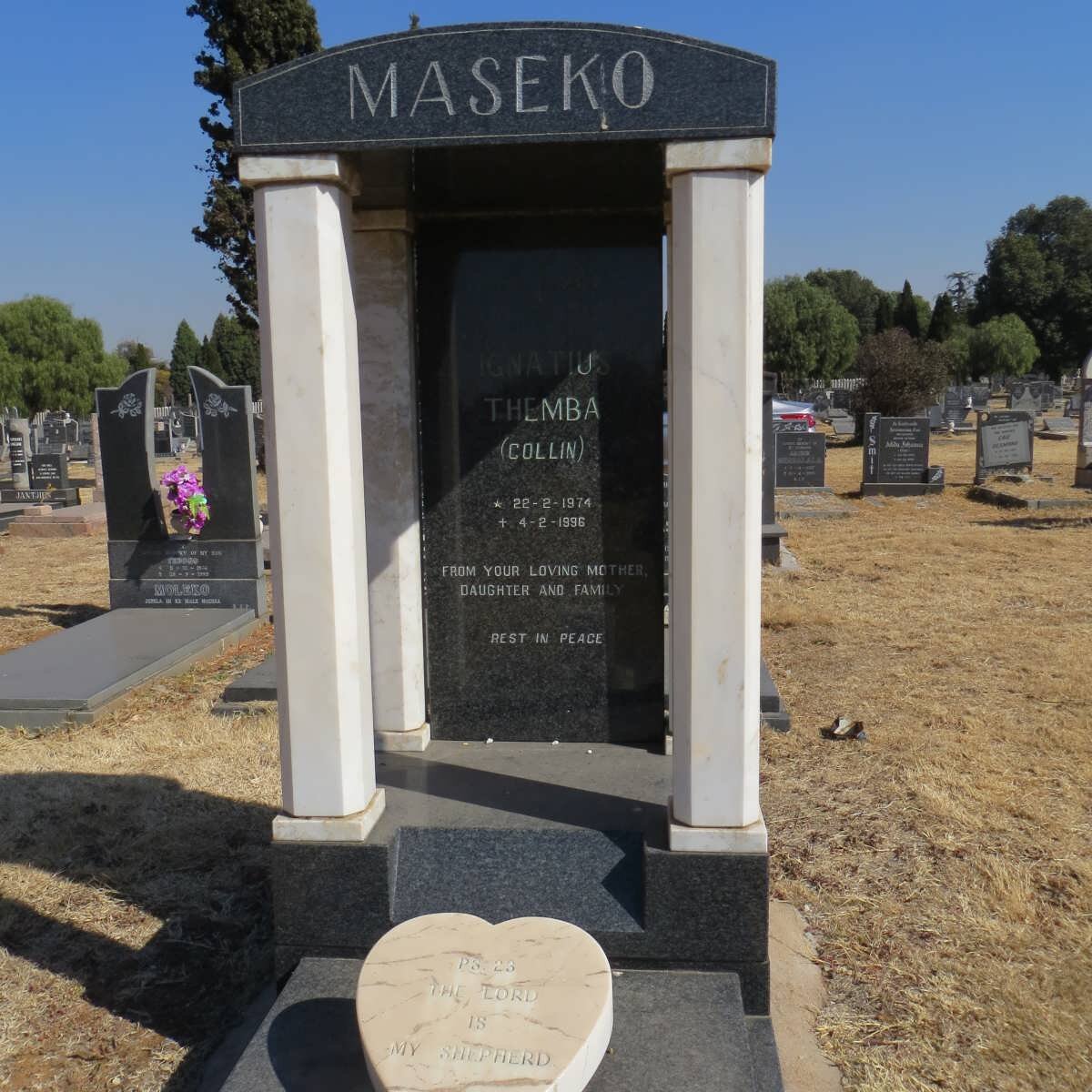 MASEKO Ignatius Themba 1974-1996