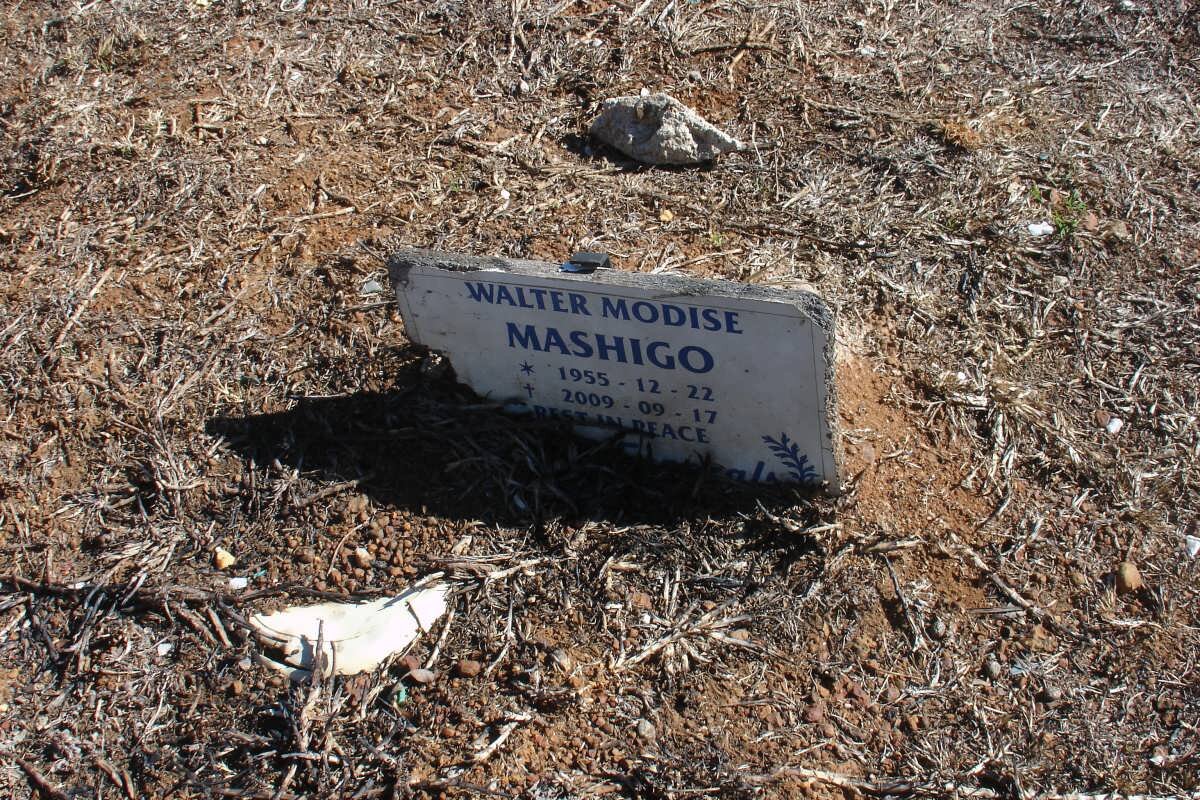 MASHIGO Walter Modise 1955-2009