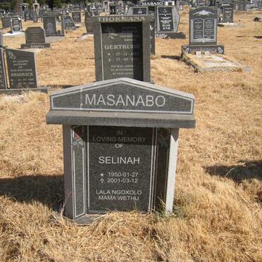 MASANABO Selinah 1950-2001