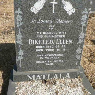 MATLALA Dikeledi Ellen 1947-2000