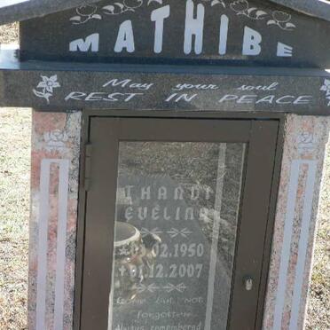 MATHIBE Thandi Evelina 1950-2007