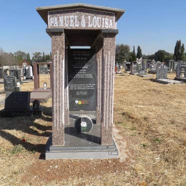 MATHABELA Fanuel Mhagu 19?? - 1999 &amp; Louisa Mothabane 1928-2013