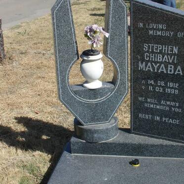 MAYABA Stephen Chibavi 1912-1998