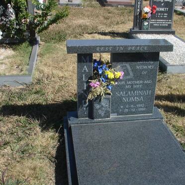 MALINDI Salaminah Nomsa 1942-1998