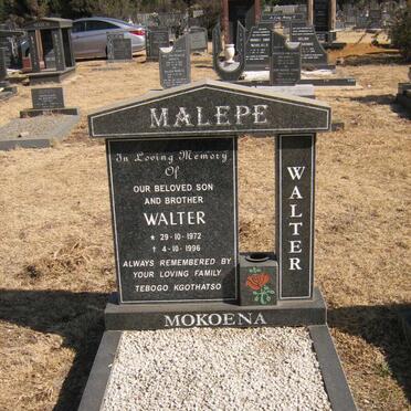MALEPE Walter Mokoena 1972-1996