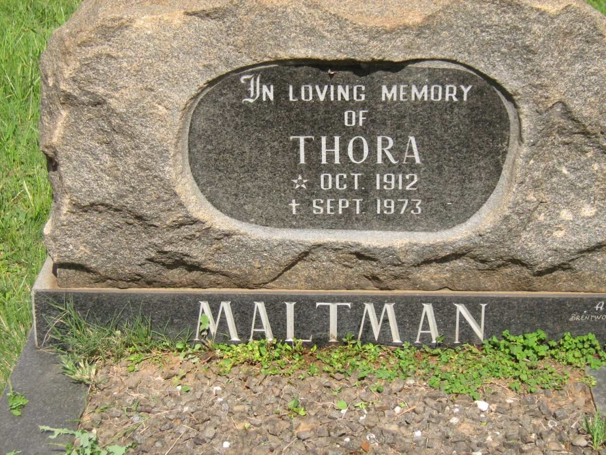 MALTMAN Thora 1912-1973