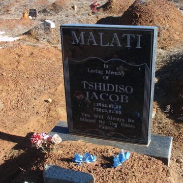 MALATI Tshidiso Jacob 1962-2013
