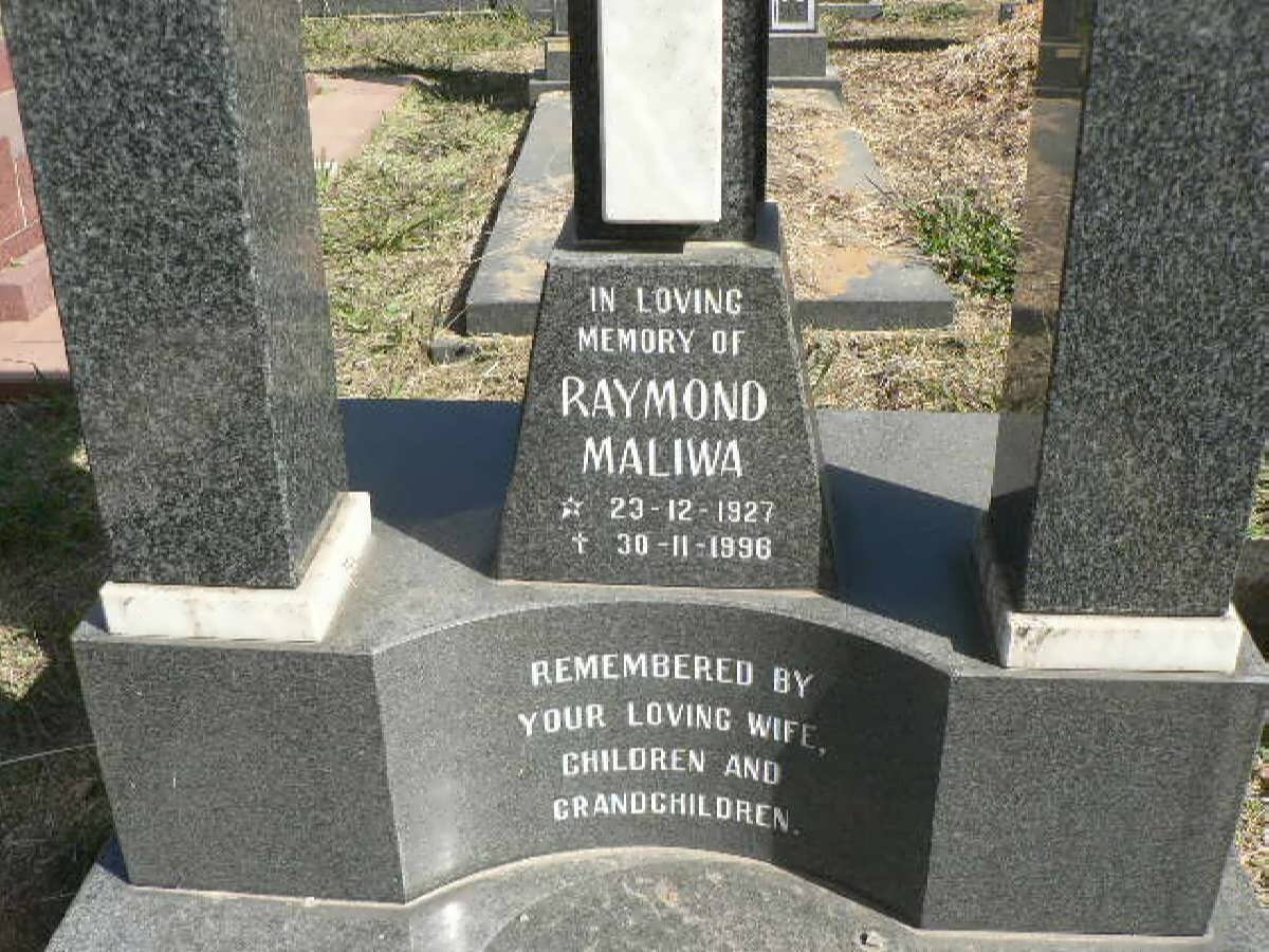 MALIWA Raymond 1927-1996