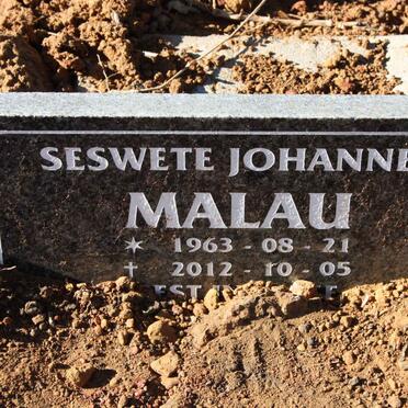 MALAU Seswete Johannes 1963-2012