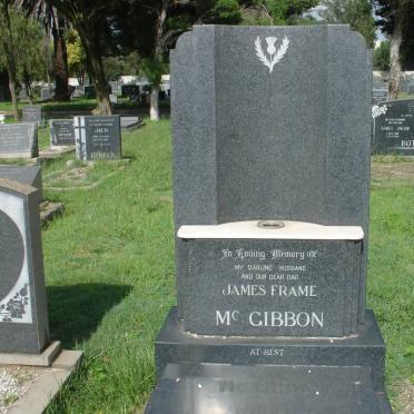 McGIBBON James Frame