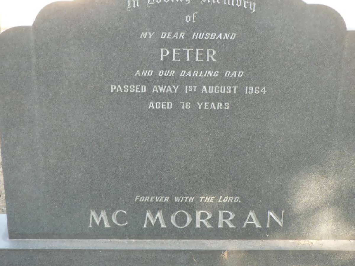 McMORRAN Peter -1964