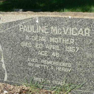 McVICAR Pauline -1957