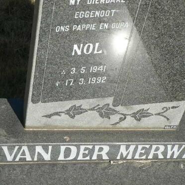 MERWE Nol, van der 1941-1992