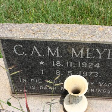 MEYER C.A.M. 1924-1973