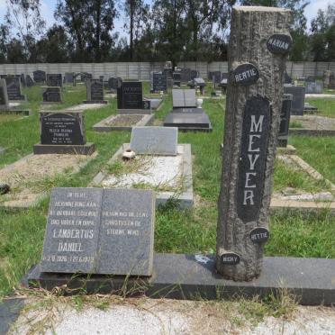 MEYER Lambertus Daniel 1926-1973