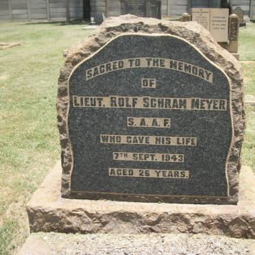 MEYER Rolf Schram -1943