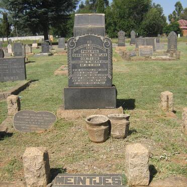 MEINTJES Phillipus Cornelius 1891-1933 :: SMITH William Alfred 1907-191?