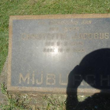 MIJBURGH ?? Jacobus ??-1950