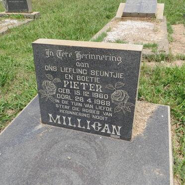 MILLIGAN Pieter 1960-1968